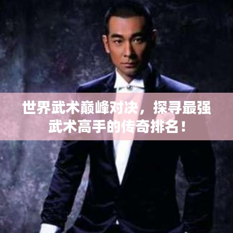 世界武術(shù)巔峰對(duì)決，探尋最強(qiáng)武術(shù)高手的傳奇排名！