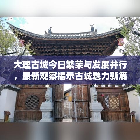 大理古城今日繁榮與發(fā)展并行，最新觀察揭示古城魅力新篇章