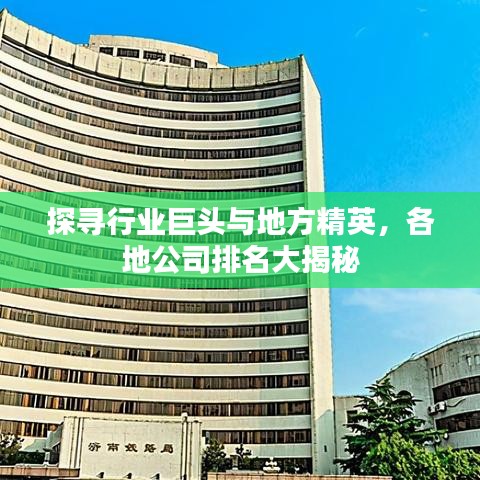 探尋行業(yè)巨頭與地方精英，各地公司排名大揭秘