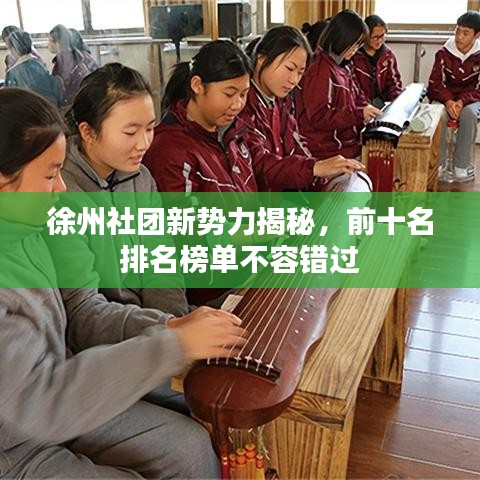 徐州社團(tuán)新勢(shì)力揭秘，前十名排名榜單不容錯(cuò)過
