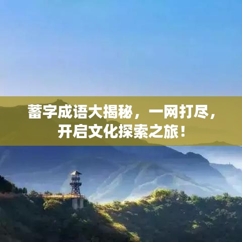蓄字成語大揭秘，一網(wǎng)打盡，開啟文化探索之旅！