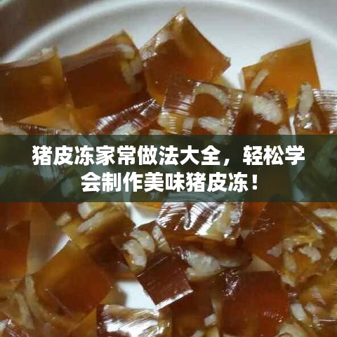 豬皮凍家常做法大全，輕松學(xué)會(huì)制作美味豬皮凍！