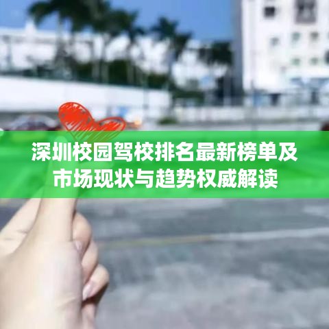 深圳校園駕校排名最新榜單及市場現(xiàn)狀與趨勢權(quán)威解讀