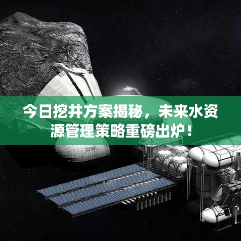 今日挖井方案揭秘，未來水資源管理策略重磅出爐！