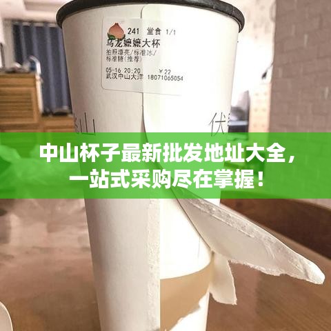 中山杯子最新批發(fā)地址大全，一站式采購盡在掌握！