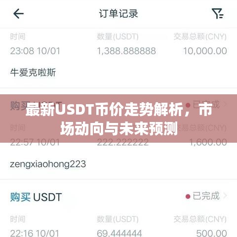 最新USDT幣價走勢解析，市場動向與未來預(yù)測