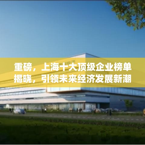 重磅，上海十大頂級(jí)企業(yè)榜單揭曉，引領(lǐng)未來(lái)經(jīng)濟(jì)發(fā)展新潮流！
