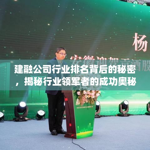建融公司行業(yè)排名背后的秘密，揭秘行業(yè)領(lǐng)軍者的成功奧秘！