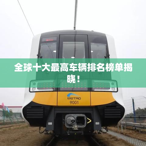 全球十大最高車輛排名榜單揭曉！