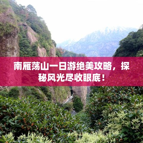 南雁蕩山一日游絕美攻略，探秘風(fēng)光盡收眼底！