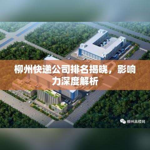 柳州快遞公司排名揭曉，影響力深度解析