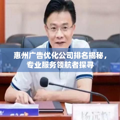 惠州廣告優(yōu)化公司排名揭秘，專業(yè)服務(wù)領(lǐng)航者探尋