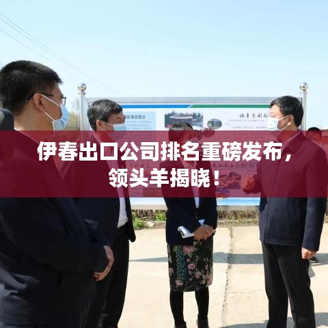 伊春出口公司排名重磅發(fā)布，領(lǐng)頭羊揭曉！